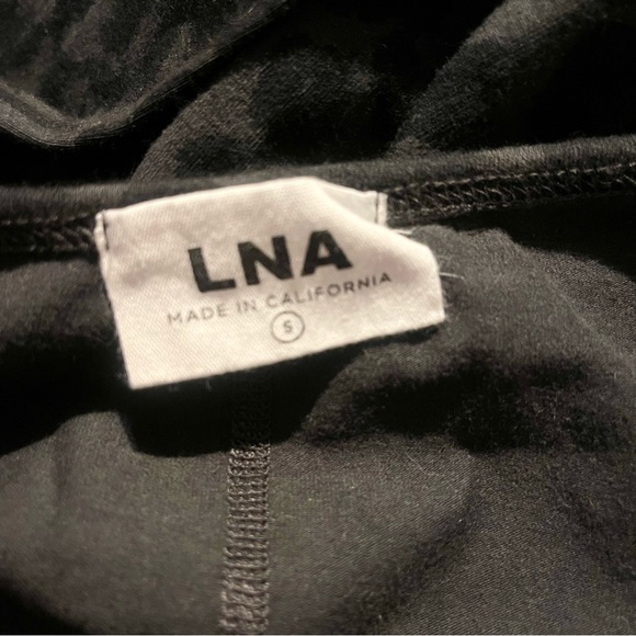 REVOLVE LNA black leopard jumpsuit. Size small. - Picture 4 of 5